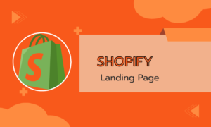 shopify landing page